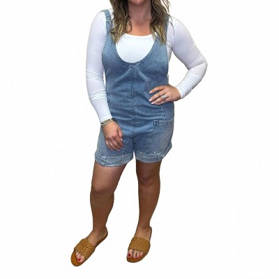 Women's Wo's Mineral Washed Romper - ee:some