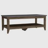 Paulson Coffee Table with Onyx Top - RST Brands