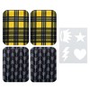 Singer DIY Iron-On Printed & Denim Fabric Patches: Craft Thread, Polyester, 8 Pieces for Jeans with Holes - 2 of 4