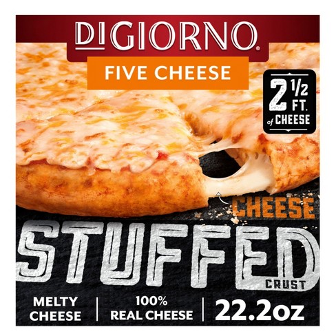 DiGiorno Five Cheese Frozen Pizza with Cheese Stuffed Crust - 22.2oz - image 1 of 4