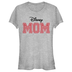 Juniors Womens Mickey & Friends Mother's Day Mom Official Logo T-Shirt - 1 of 4