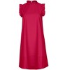 VENUS Womens Ruffle Trim Mini Dress - 4 of 4