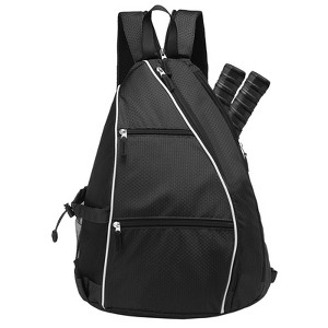 Unique Bargains Lightweight Durable Water Resistant Multi-Functional Tennis Pickleball Sling Bags - 1 of 4