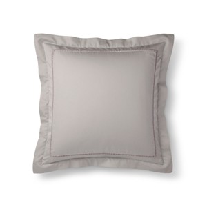 Cashmere Gray Tencel Pillow Sham (Euro) - Fieldcrest