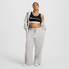 Champion Women's High-Rise Fleece Wide Leg Sweatpants - 3 of 4