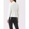 INSPIRE CHIC Women's Casual Long Sleeve Button Decor Work Elegant Blazer - 3 of 4