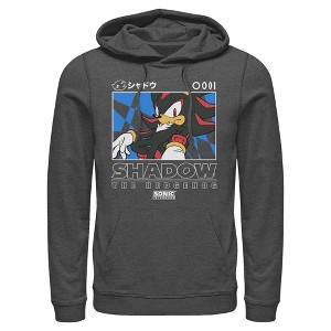 Mens Sonic the Hedgehog Shadow Portrait Lightweight Hoodie - 1 of 4