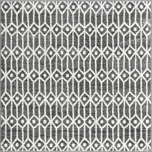 Unique Loom Matrix Trellis Collection Area Rug - Diamonds - 1 of 4
