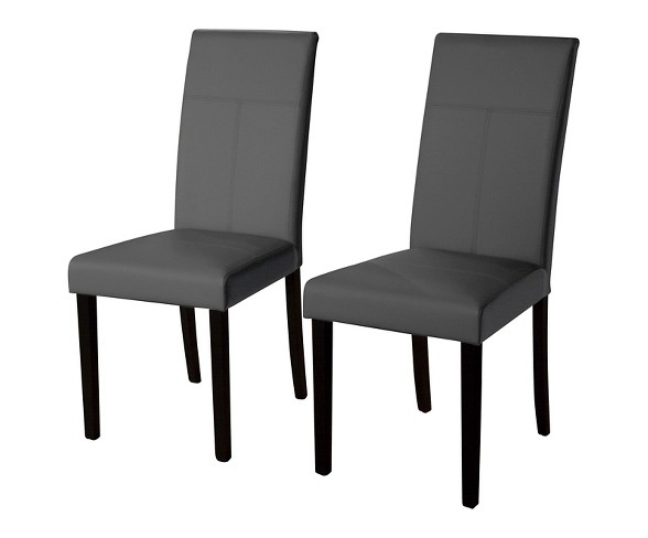 Newark Parson Dining Chair Gray Set of 2 - TMS