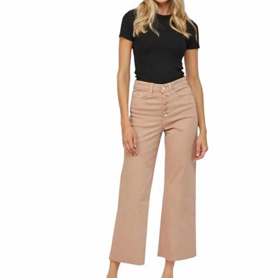 Women's Chromatic High Rise Crop Jean - mica denim