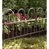 Plow & Hearth Wrought Iron Classic Garden Fence Edging - 2 of 4