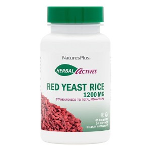 Herbal Actives Red Yeast Rice Capsules 1200 mg by Nature's Plus  -  60 Capsule - 1 of 3