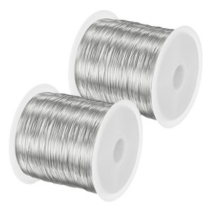Unique Bargains DIY Crafting Copper Jewelry Beading Wire Roll - 1 of 4