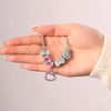 Sanrio Hello Kitty 7'' Fashion Charm Bead Bracelet with Pink Enamel and Crystal Beads - 4 of 4