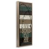 Stupell Industries Rustic Fishing Stories Phrase, 11" x 25" - 3 of 4