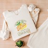 Simply Sage Market California Grown Lemonade  Lightweight Garment Dyed Sweatshirt - 3 of 4