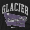 Men's Glacier National Park State Line Crewneck Sweatshirt - 2 of 4