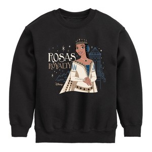 Boys' - Disney - Rosas Royalty Graphic Long Sleeve Fleece Sweatshirt - 1 of 4