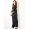 Catherines Lightweight Embroidered Sequin Pant Set - 4 of 4