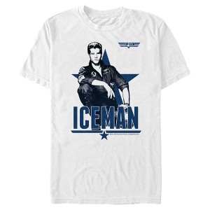 Men's Top Gun Iceman Sketch T-Shirt - 1 of 4