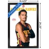 Trends International NBA Atlanta Hawks - Trae Young Feature Series 23 Framed Wall Poster Prints - 3 of 4