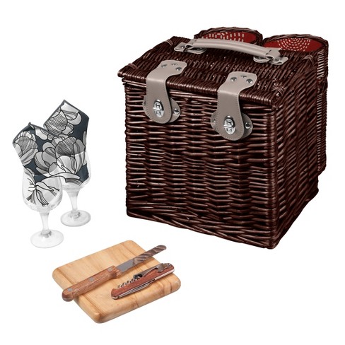 picnic basket sets for 2