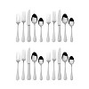 Gourmet Basics by Mikasa 20pc Portland Flatware Set: 18/0 Stainless Steel, Dishwasher-Safe, Service for 4, Traditional Style - 2 of 4