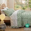 3 Pieces Boho Duvet Cover Set for All Seasons Soft Shabby Chic Embroidery Boho Bedding - 4 of 4