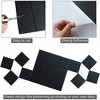 Maison Large Felt Self Adhesive Cork Board Tiles w/30 Push Pins Photos Memo Board Bulletin Board 12"x12" - 6 Pack - 4 of 4
