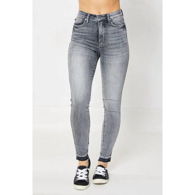 Women's Tummy Control Release Hem Skinny Jean - Judy Blue