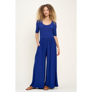 WEST K Women's Jana Short Sleeve Knit Jumpsuit - 1 of 4