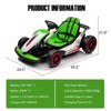 Electric Go Kart for Kids, 24V 7AH Battery 400W Powerful Motors, 8MPH Drift Kart Car for Kids Ages 6-12, Ride On Toys with Music and 2 Speeds - 4 of 4