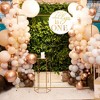 Wedding Backdrop Stand, Square Arch Metal Square, Balloon Arch Stand for Party and Ceremony, Square, Gold - 3 of 4