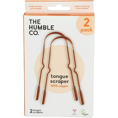 The Humble Co. - Tongue Scraper - Copper - Case of 6 - 2 ct