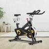 Costway Indoor Cycling Bike Magnetic Exercise Bike Stationary Belt Drive Gym Home Cardio - 2 of 4
