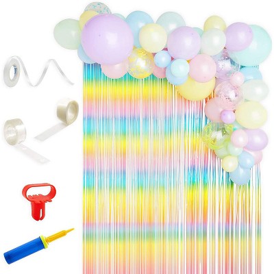 Bright Creations 218 Pieces Balloon Arch Kit, Pastel Balloon Garland For Birthday Party