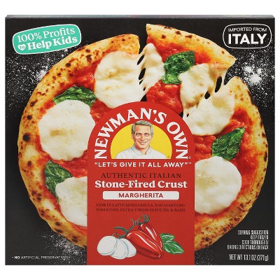 Newman's Own Stone Fired Margherita Frozen Pizza - 13.1oz