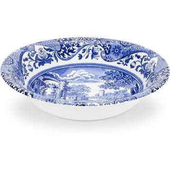 Spode Blue Italian 8 Inch Ascot Cereal Bowl