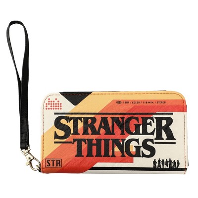 Stranger Things Zip Around Tech Wallet Wristlet