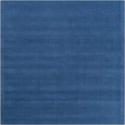 Hauteloom Brockton Solid Wool Blue Area Rug