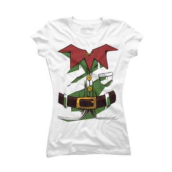 Junior's Design By Humans Papa Elf Christmas Shirt Papa Elf Shirt for Men Papa Elf By rasok T-Shirt
