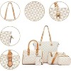 Paaaawaters 2E-youth Designer Purses and Handbags for Women Satchel Shoulder Bag Tote Top Handle Bag - 4 of 4