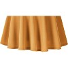 Women's Basic Stretch Midi Skirt - Versatile High Waist Flared Casual Skirt Turmeric-long - 3 of 4