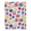 Marvel Spidey and His Amazing Friends Blue, Red, Yellow, and Green, Team Up 4 Piece Toddler Bed Set - 4 of 4