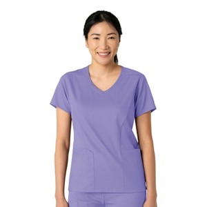 Wink Boundless Women's 2-Pocket V-Neck Scrub Top - 1 of 4