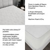 Hastings Home Fiber Rayon Mattress Cover - Skirted Bed Protector, Breathable Pad with Fitted No Slip Corners - image 3 of 4