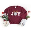 Simply Sage Market Women's Graphic Sweatshirt Joy Reindeer - 2 of 2