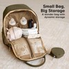 KeaBabies Diaper Bag Backpack Comes with Portable Changing Pad, Baby Bag for Mom, Baby Travel Essential - 2 of 4