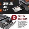 GasOne Propane or Butane Grill Stove Dual Fuel Portable Camping Grill Gas Stove with Carrying Case, GS-2400P - 2 of 4
