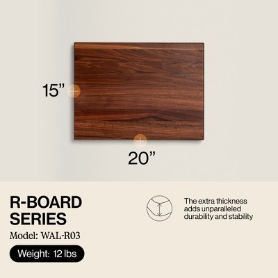 RA-Board Series Rectangular Wooden Maple Cutting Board - Thumbnail 5